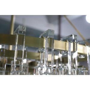 Customized Marignan Round Chandelier 122cm Perfect Combination of Crystal and