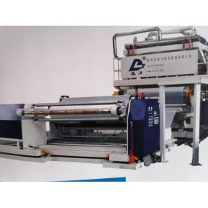 Plastic Extrusion Cast Film Machines CPE Polymer Film Casting Equipment