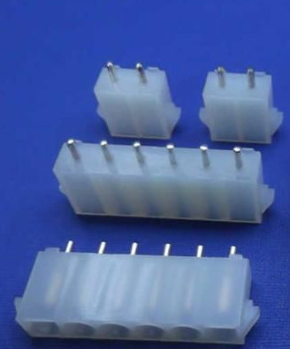 Equivalent of AMP 6.35mm Pitch Power Cable Connectors with Brass Contact