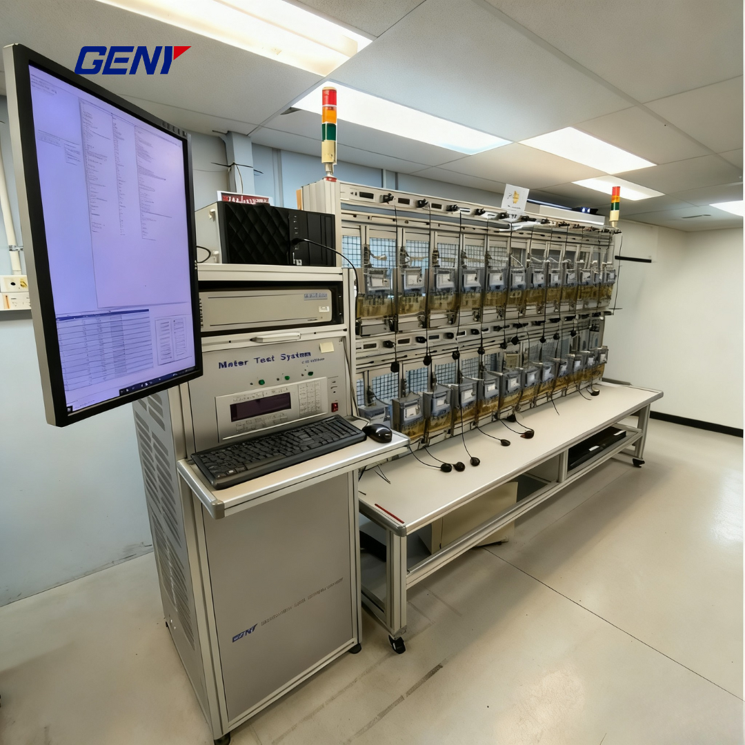 GENY Precision Single-Phase Energy Meter Calibration & Test Platform