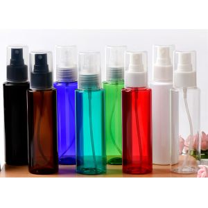 Buy cheap 100ml Custom Logo Clear Amber Black Skincare Plastic Spray Bottle from wholesalers