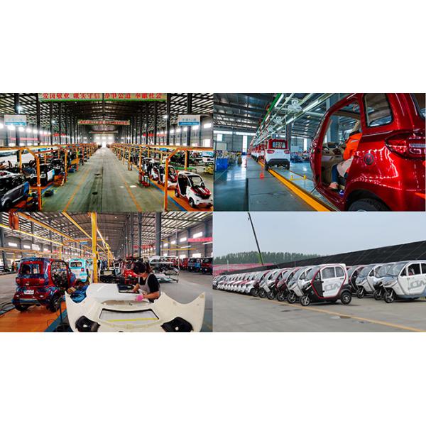 50km/H Electric Passenger Closed Tricycles