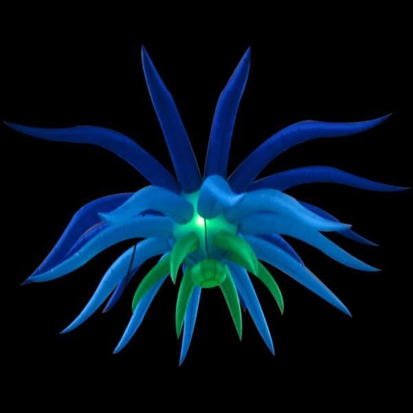 inflatable star with LED changing color and various style is very suitable for