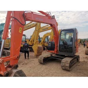 Flexible Action 7T ZX75 Used Hitachi Mini Excavator