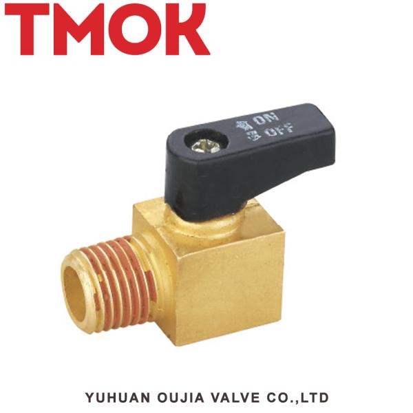 male loose joint nickle plated Top sale for water heating full welded 1 inch level brass mini ball vavle