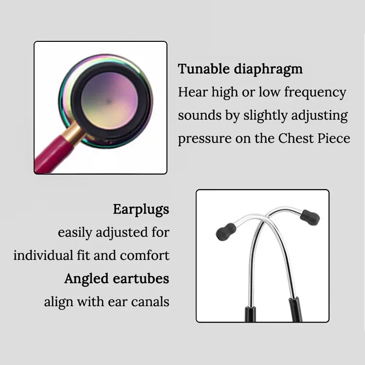 Good Price Medical Dual Head Stethoscope