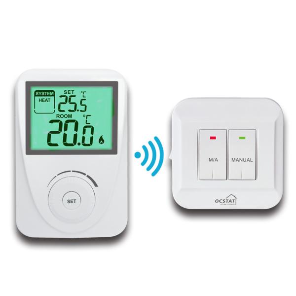 Buy Riseem Energy Saving Comfortable Heating Room Thermostat For Gas Boiler And Electric at wholesale prices