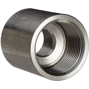 duplex stainless ASTM A182 F20 threaded reducing coupling