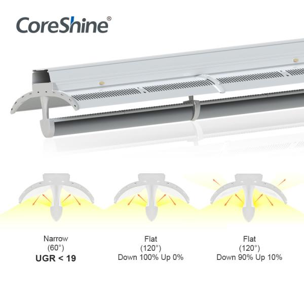 Buy Warm White 2400mm 60W Linear Indirect Lighting With Diffuser at wholesale prices