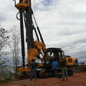 35t 2.8km/H CFA Piling Machine Hydraulic Pile Driving Machine 78m/Min