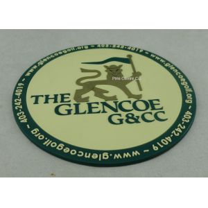 Promotional 2D PVC Coaster , Custom Plastic Luggage Tag For Business