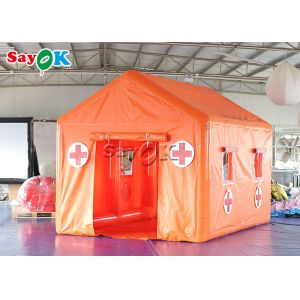 Field Hospital Tent PVC Tarpaulin Emergency Inflatable Medical Tent Waterproof