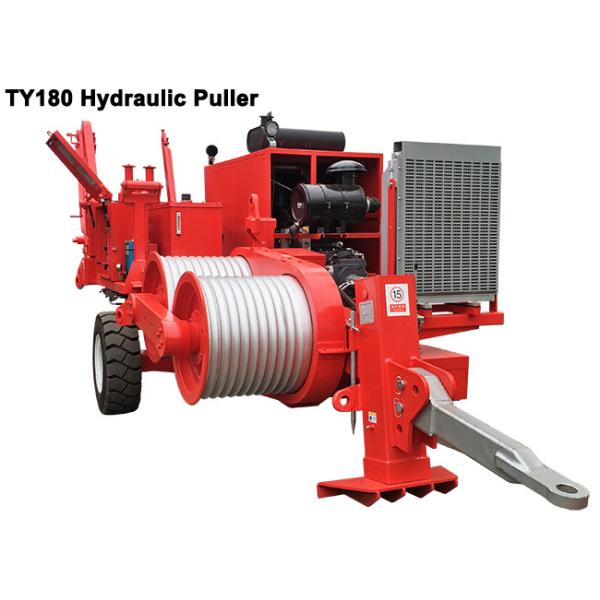 180kN Hydraulic Cable Puller Max Continuous Pulling Force 150 KN