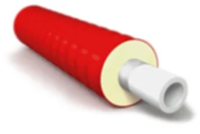 Flexible Pert Insulated Pipe Equipment For Central Heating And Industrial Transport