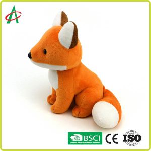 Polyester Stuffing Furry Plush Mini Fox Stuffed Animal 3 10in