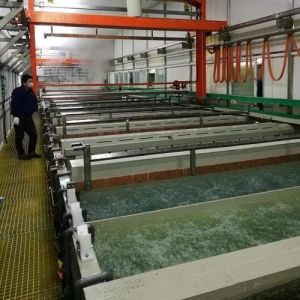 Compact Automatic Anodizing Line With Modular Design For Space-Saving Aluminum Production