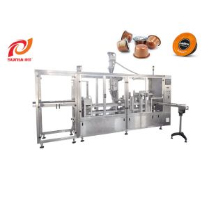 Quality Pneumatic 6000pcs/H Lavazza Filling Sealing Machine for sale