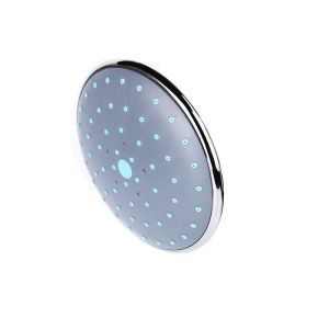 Round Chrome Rain Shower Head Chrome Plated