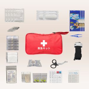 Survival Kit Pouch for Outdoor Adventures First Aid Box for Camping Boat Hunting