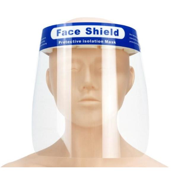 Snug Fitting Chemical Splash Face Shield , Disposable Face Shield High