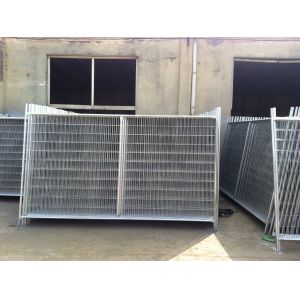 Construction Fencing System 1.8m*2.4m mesh 60mm*150mm*4.00mm Tubing 32mm*2.0mm