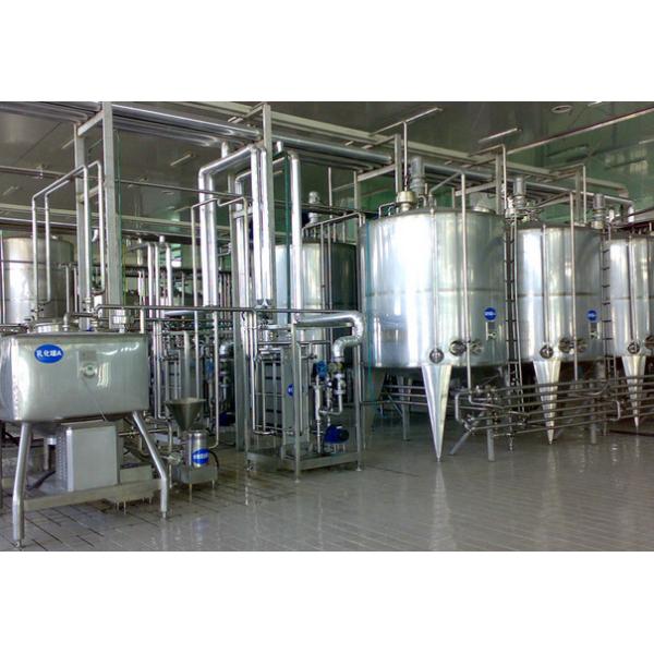 SUS304/316 customized 500-5000L/H plant milk processing line complete Soy/almond