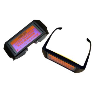 EN166 Adjustable Flip Up Front Plastic Clamshell Welding Goggles