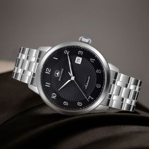 316L Stainless Steel Skeleton Mechanical Watches Custom Logo Tourbillon