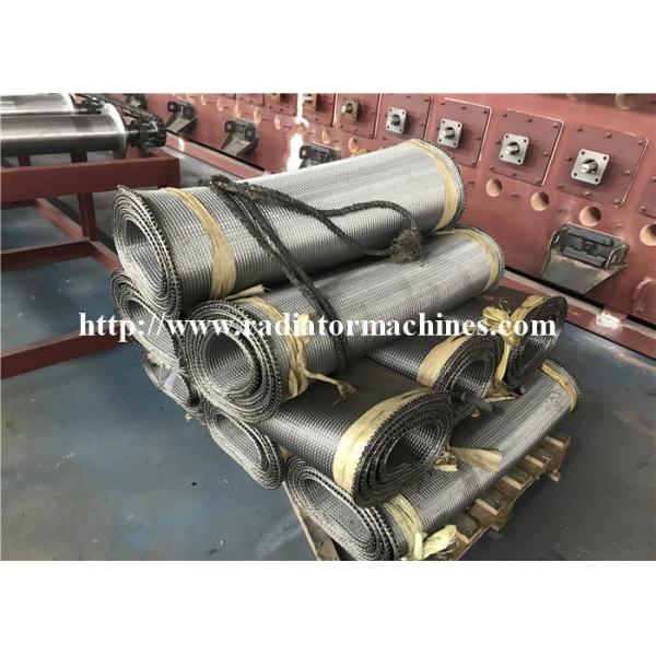 Electric Roller Mesh Belt Furnace 150-280 Kg/H Quenching Productivity for Screw
