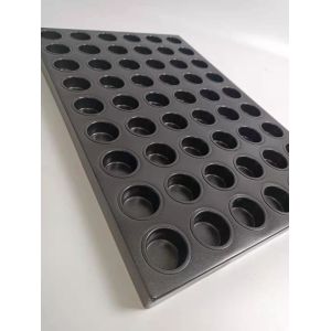 Silicone Coating 54 Cups Cupcake Mould Muffin Cake Trays