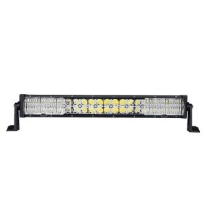 4x4 4WD Offroad Driving light 22" 120W 40LEDs Light Bar 7D lens with cross DRL
