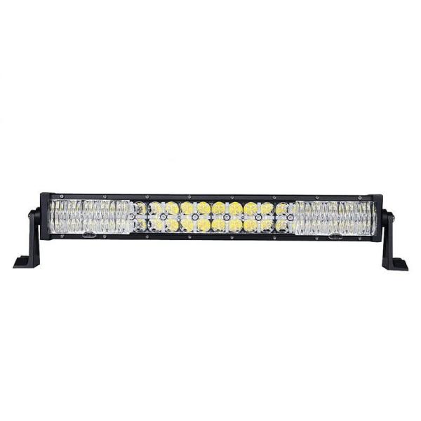 4x4 4WD Offroad Driving light 22" 120W 40LEDs Light Bar 7D lens with cross DRL