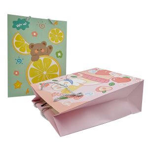 Wholesale Custom Printed Logo Luxury Gift Paper Bag Retail Boutique Shopping