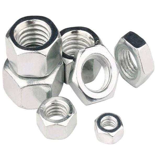 DIN934 Hex Nut M1.6 - M36 Carbon Steel Stainless Steel 306 314 Hex Nuts
