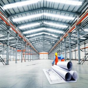 Prefab Steel Structure Warehouse with Commercial/Residential/Factory Application