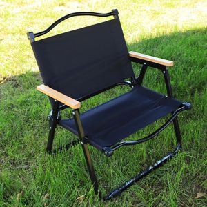 China Modern Outdoor Camping Chair with Oxford Fabric and Beech Wood Frame on sale