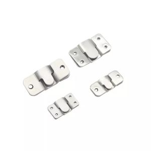 Customized Industrial Interlocking Stainless Steel Photo Frame Hook Flush Mount