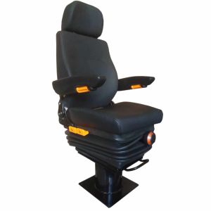360 Rotation Mechanical Suspension Seat Locomotive Backhoe Loader Seat