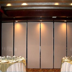 No Floor Track Folding Temporary Sound Proof Folding Movable Partition Wall for