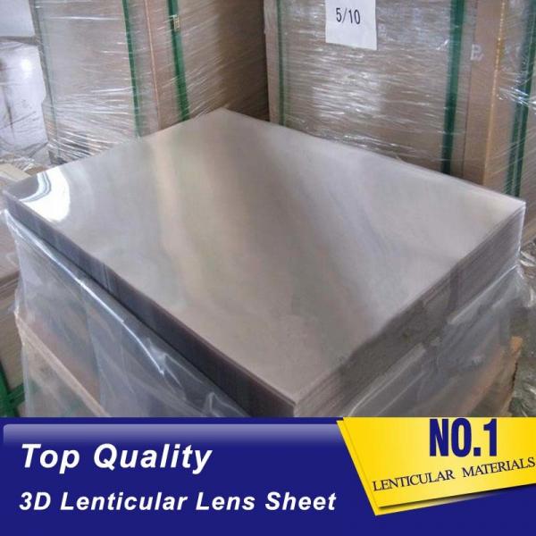51x71cm 100 LPI 3d lenticular printing blank lenticular sheets Transparent Plastic PP PET 3D Lenticular Lens Sheet