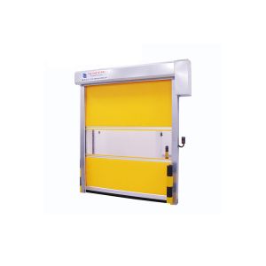 Standard Plywood Package External Industrial High Speed Door With Shoulder