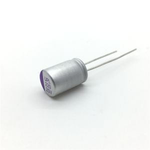 25v 220uf General Purpose Capacitor Radial Lead Cap UPL1E221M0812 125℃