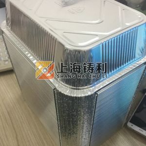 SMC Food Container Punching Machine 24KW Aluminium Food Container Machine