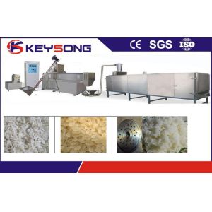 Industrial Artificial Rice Processing Line , Twin Screw Extruder Rice Powder