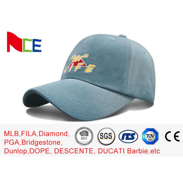 Buy Customized Cartoon Embroidery Washed Fabric Cotton Adult Baseball Cap Hat at wholesale prices