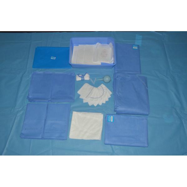 Buy CE Approved SMMS Surgical Procedure Packs Light Blue Cystoscopy Pack at wholesale prices
