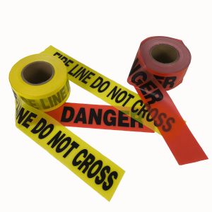 PE Plastic Barrier Tape Roll Danger Tape For Construction And Law Enforcement
