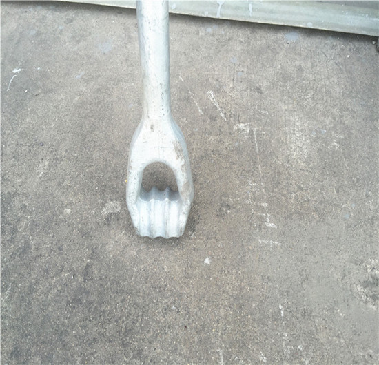 Powder Coated Galvanized Earth Anchors / Ground Screw Anchor Q235 Material