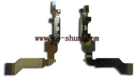 mobile phone flex cable for iphone 4s plun in