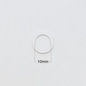 China 10mm Women Lingerie Rings Nylon Coated With Metal Inside on sale